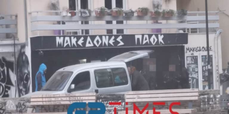 Έφοδος αστυνομικών στο γήπεδο του ΠΑΟΚ στην Τούμπα (εικόνες & βίντεο)