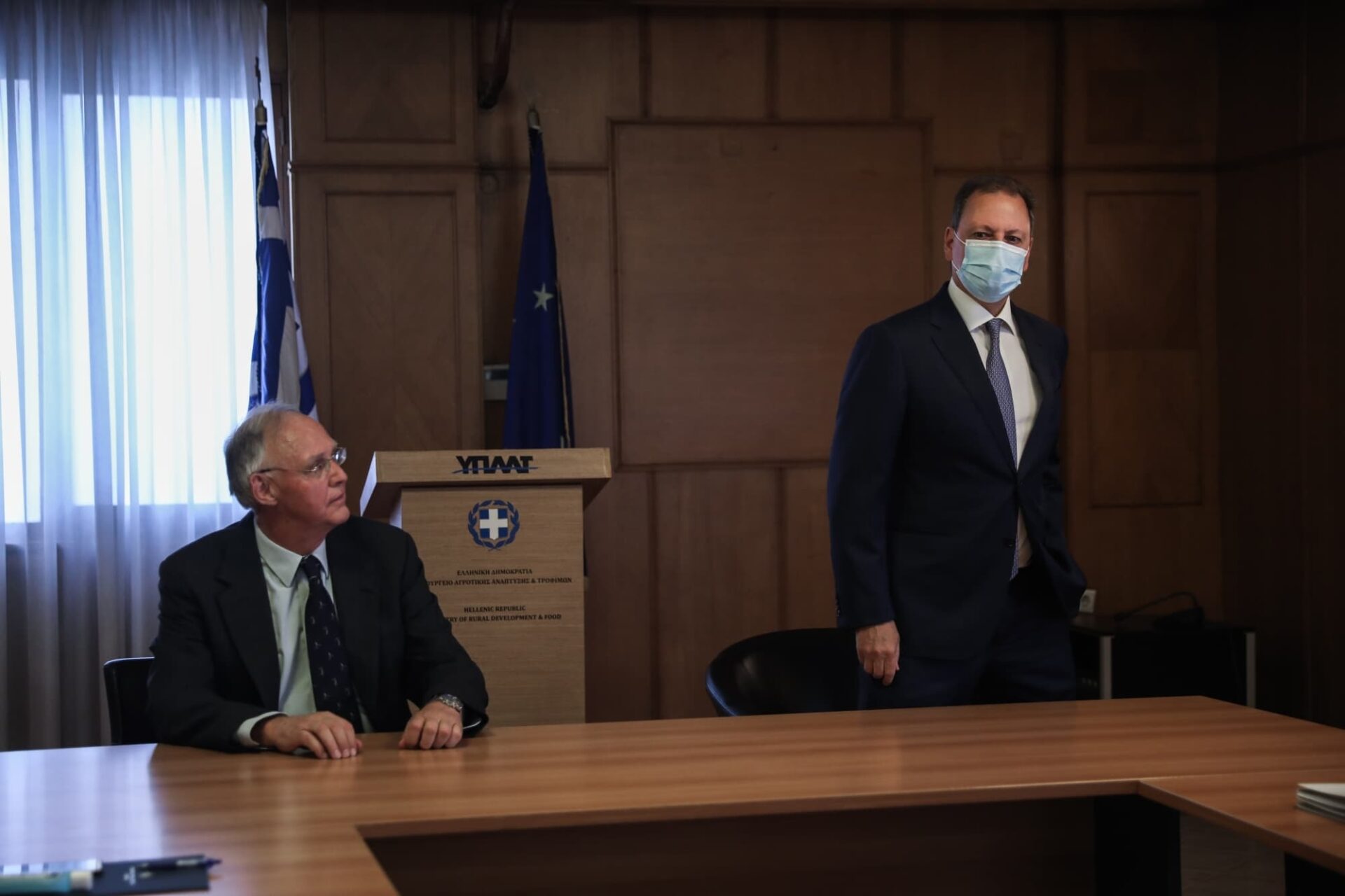 O Πέτρος Δούκας και ο Σπήλιος Λιβανός