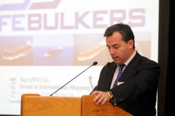 Ο πρόεδρος και διευθύνων σύμβουλος της Safe Bulkers Inc, Πόλυς Χατζηιωάνου