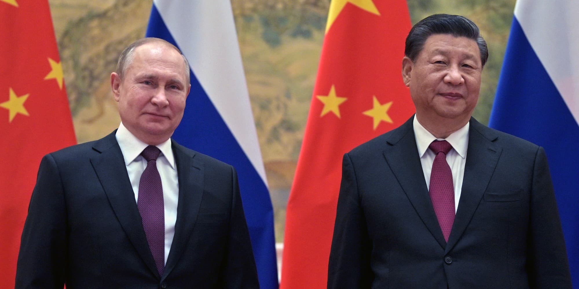 Ο Ρώσος πρόεδρος Βλαντίμιρ Πούτιν και ο Κινέζος ομόλογός του Σι Τζινπίνγκ