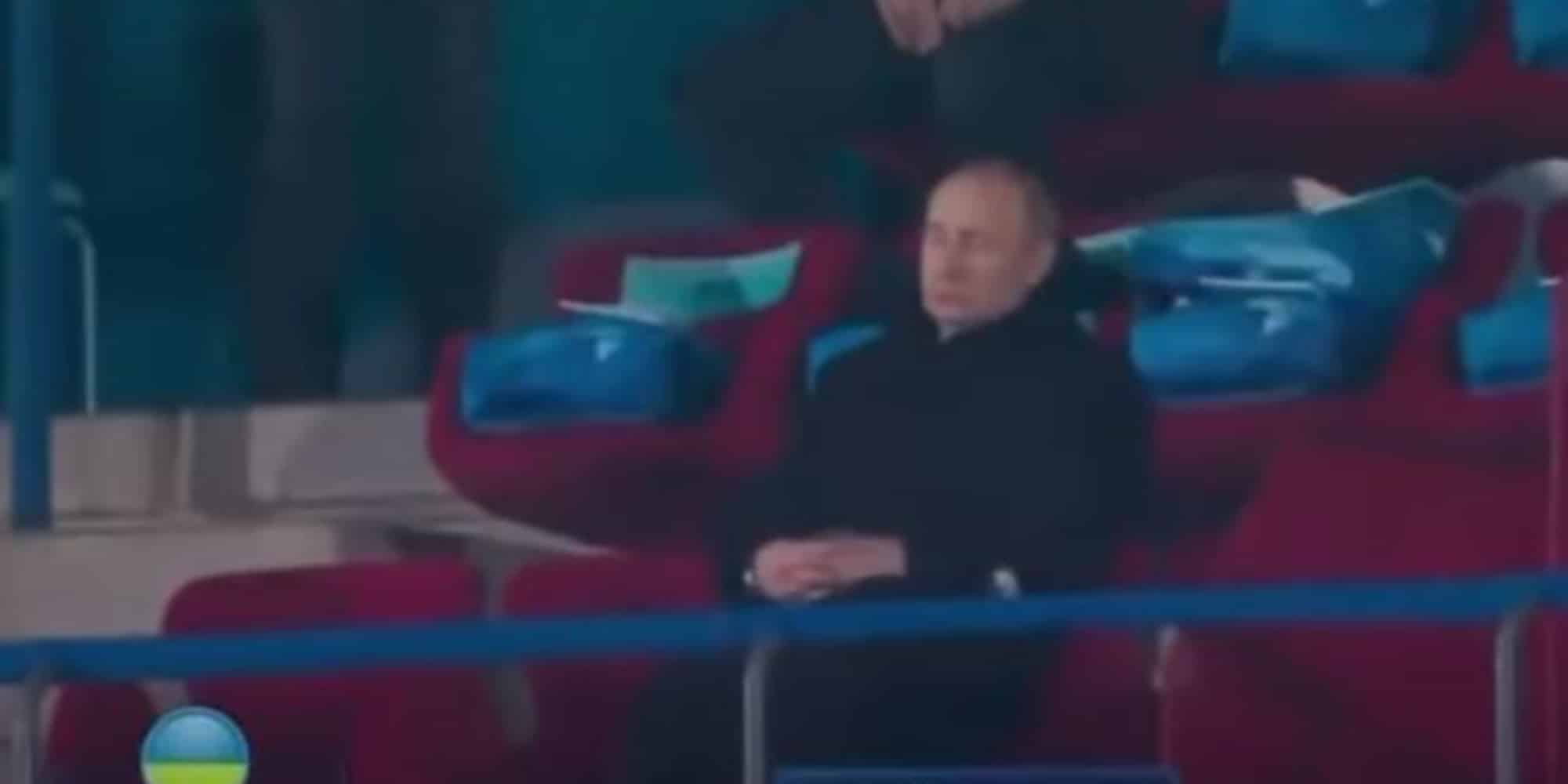 Ο Βλαντιμίρ Πούτιν κατά τη διάρκεια της έναρξης των Χειμερινών Ολυμπιακών Αγώνων στο Πεκίνο