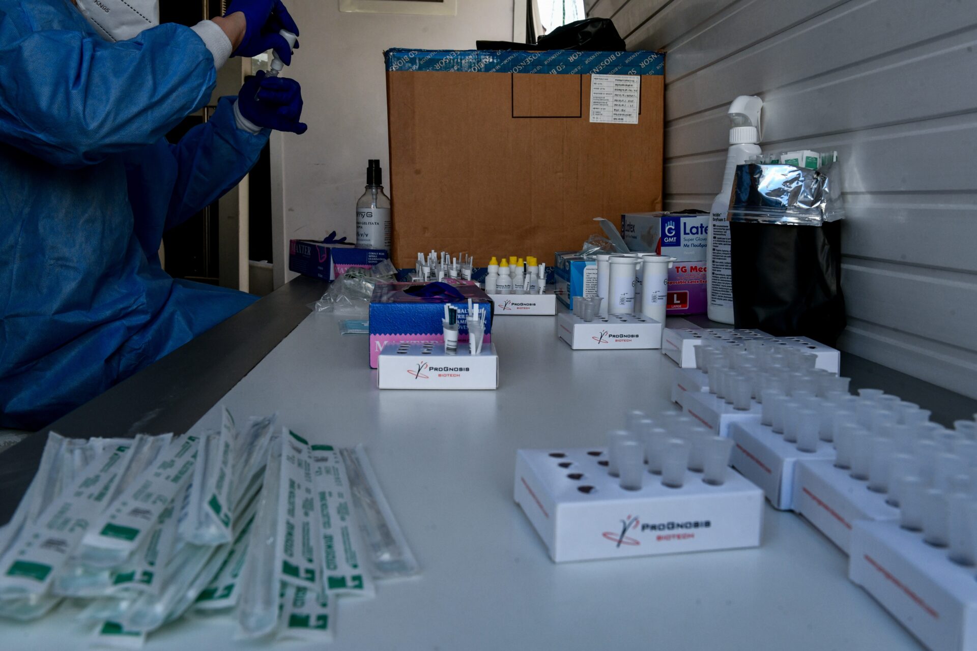 Διεξαγωγή δωρεάν rapid test από τον ΕΟΔΥ