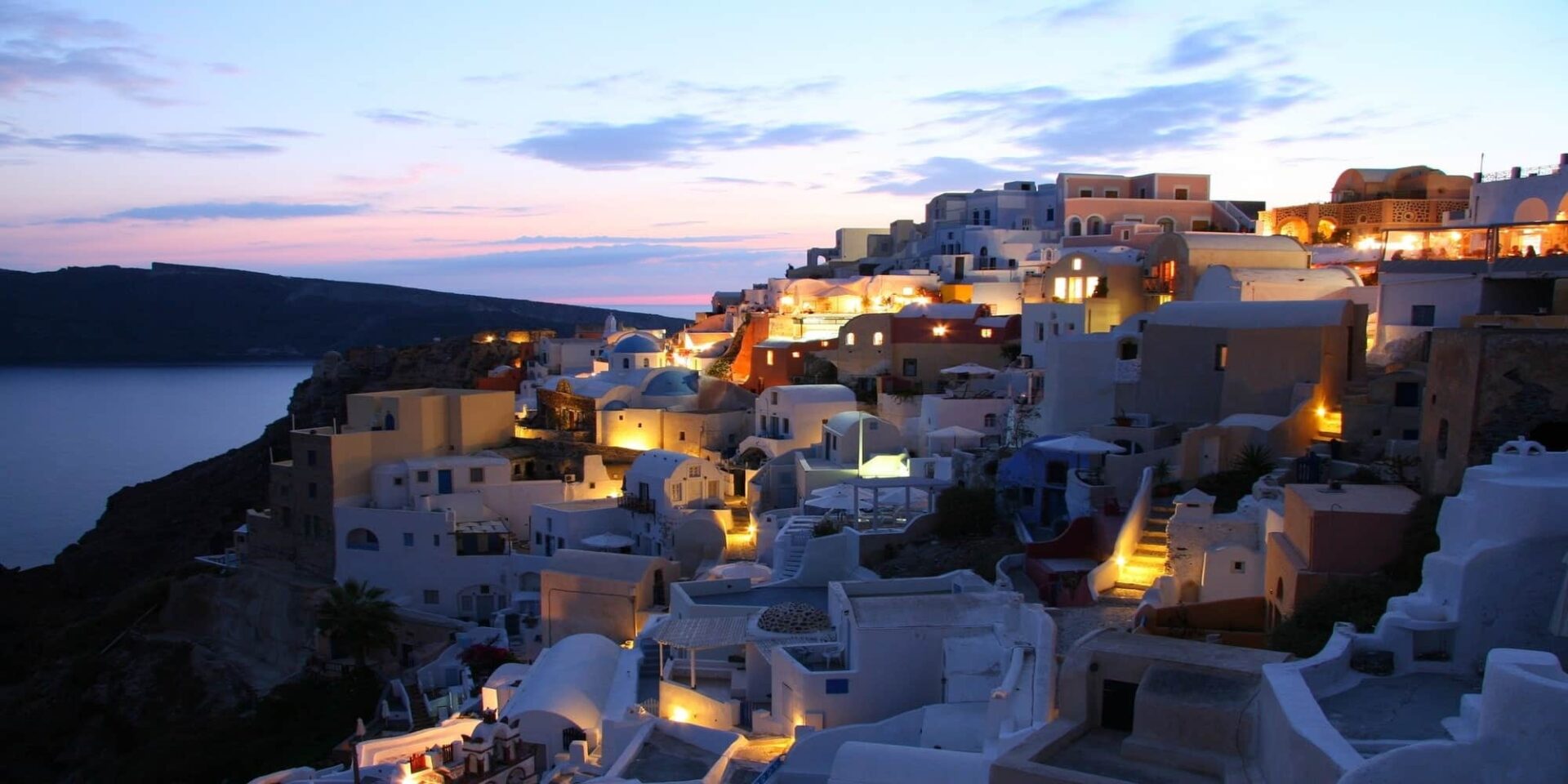 Ηλιοβασίλεμα στην Σαντορίνη