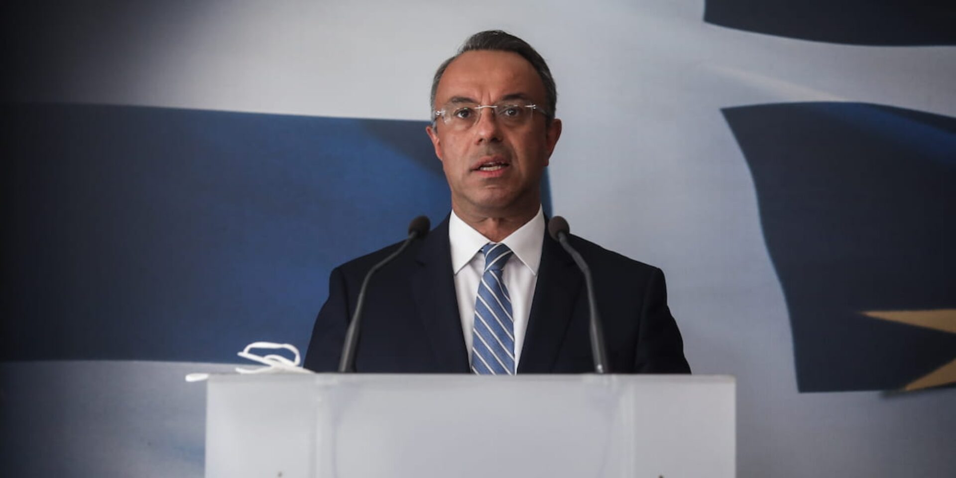 Ο υπουργός Οικονομικών και Διοικητής της ΕΤΕπ Χρήστος Σταϊκούρας
