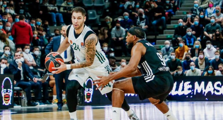 Euroleague: Ο Παναθηναϊκός έσπασε την κατάρα και κέρδισε (63-76) εκτός έδρας την Βιλερμπάν