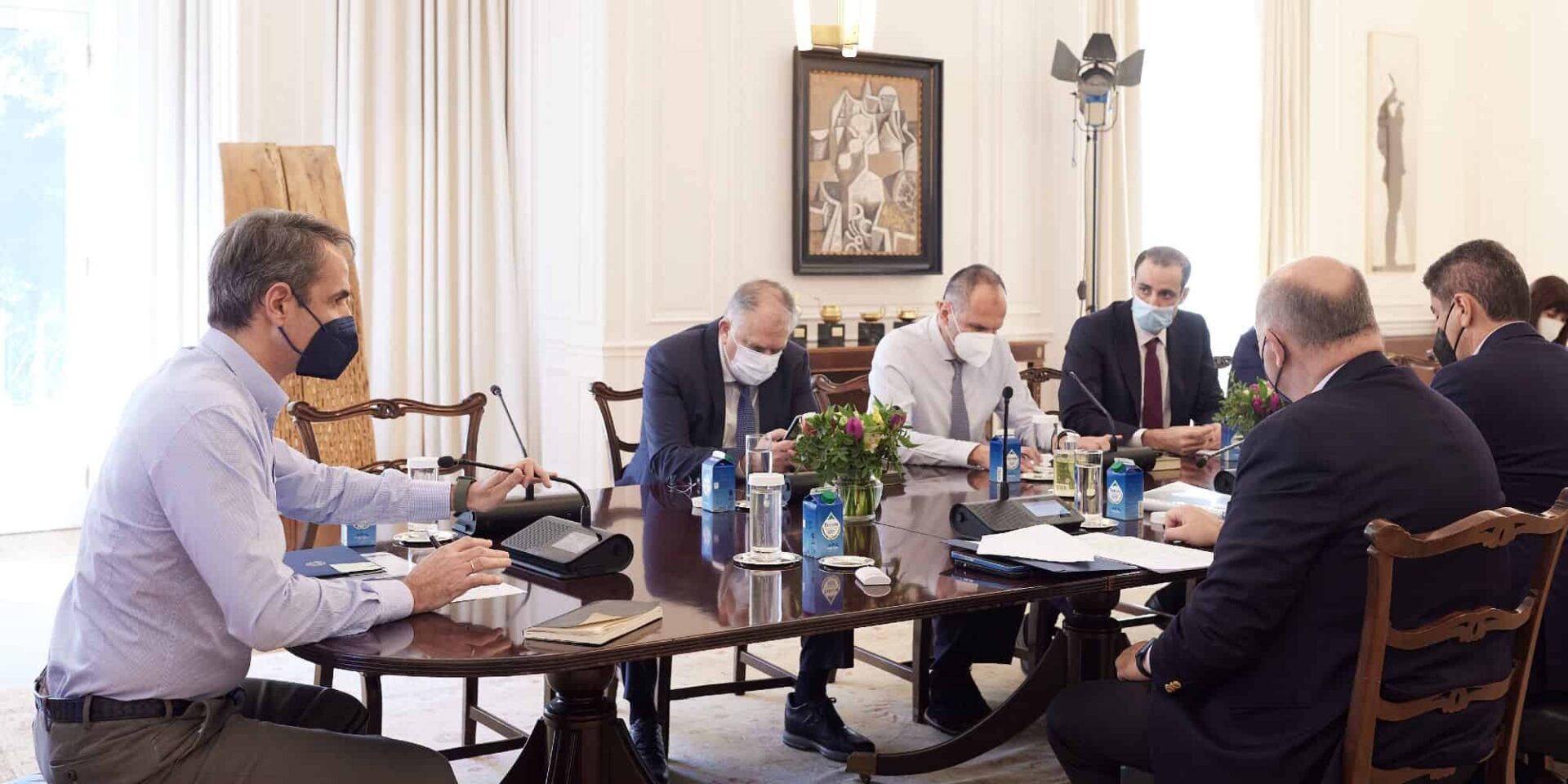 Η σύσκεψη στο Μέγαρο Μαξίμου