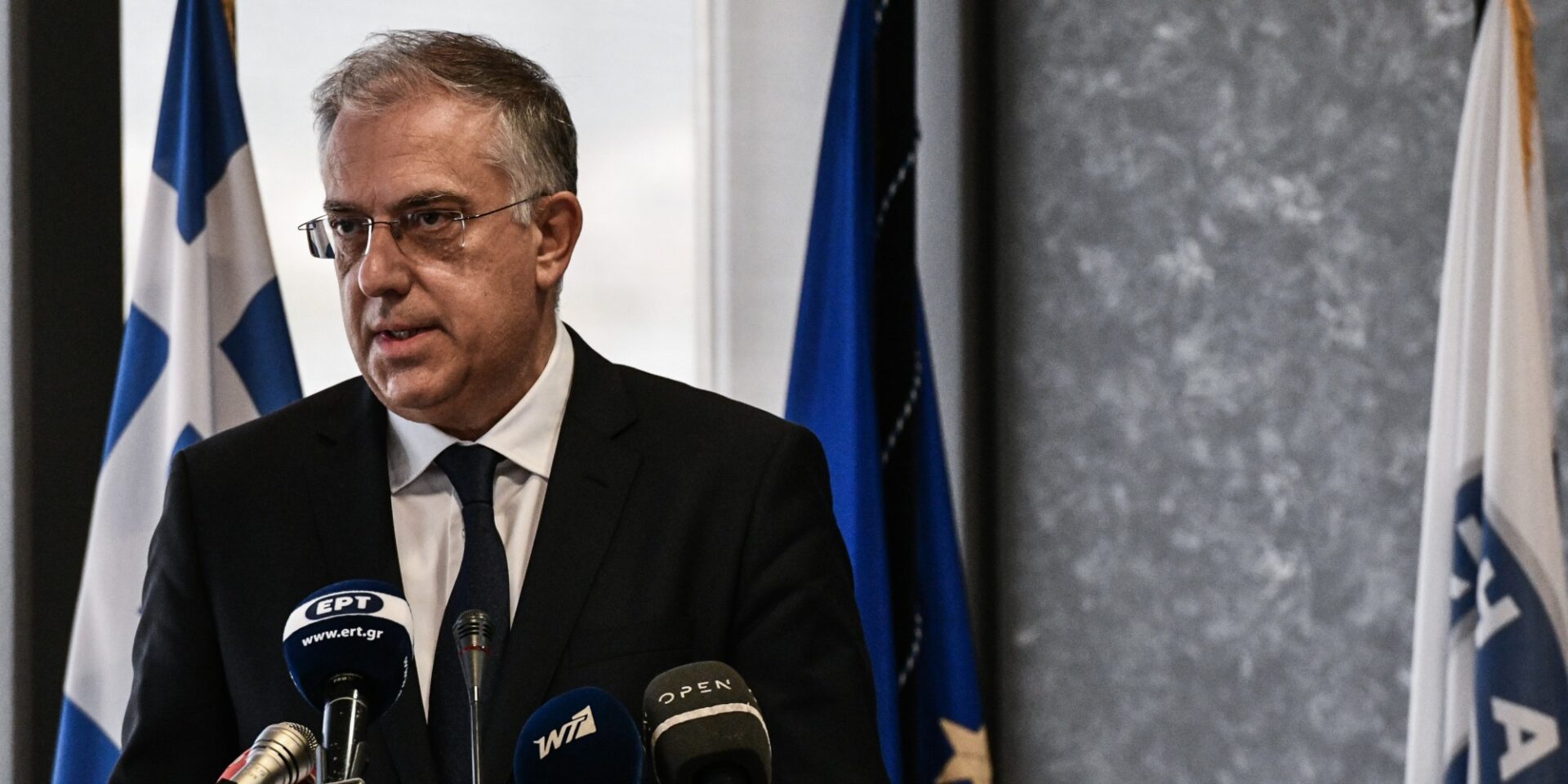 Ο υπουργός Προστασίας του Πολίτη Τάκης Θεοδωρικάκος