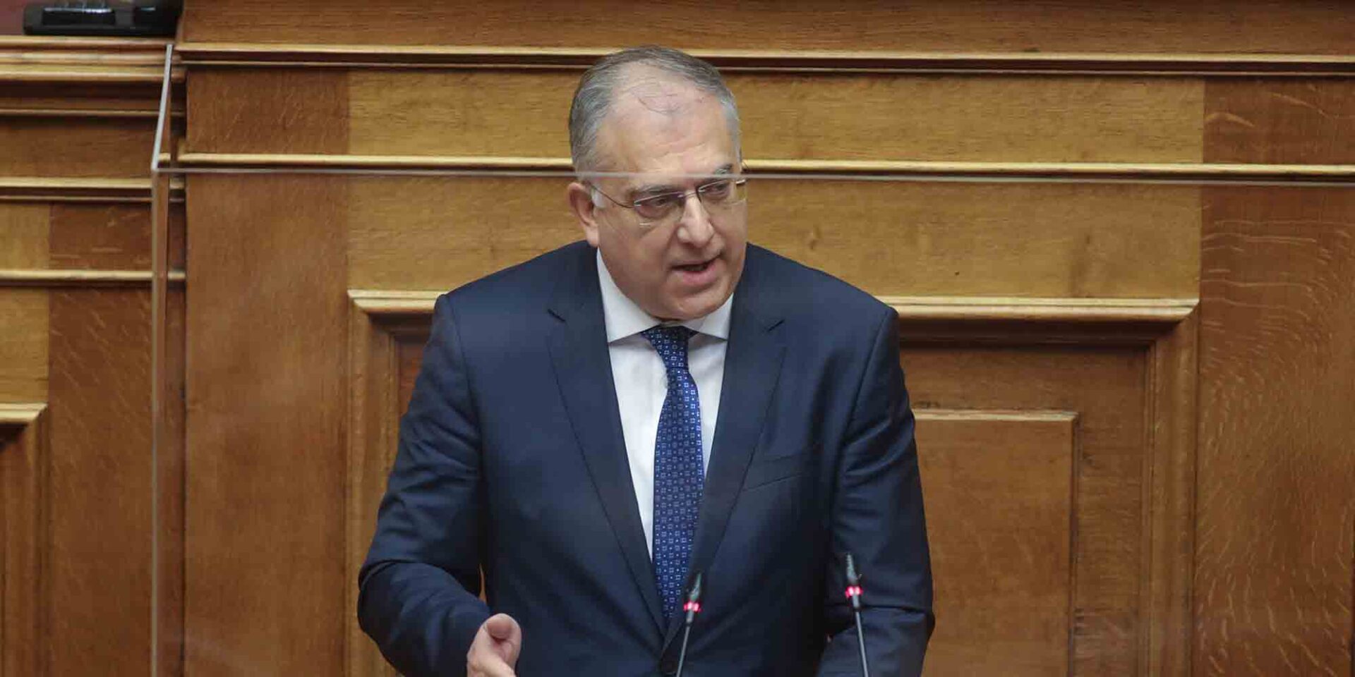 Ο υπουργός Προστασίας του Πολίτη Τάκης Θεοδωρικάκος