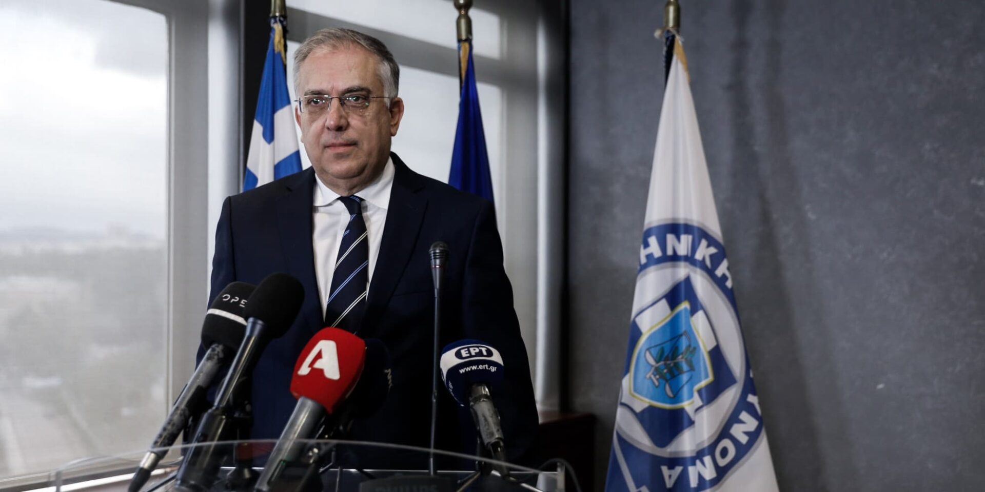 Ο υπουργός Προστασίας του Πολίτη, Τάκης Θεοδωρικάκος