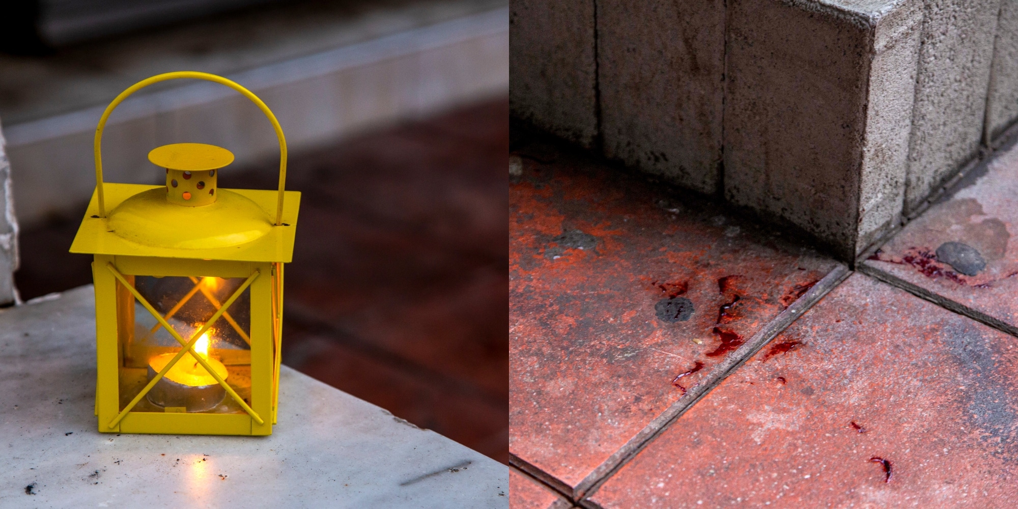 Αίματα στο σημείο που σκοτώθηκε ο 19χρονος οπαδός στη Θεσσαλονίκη
