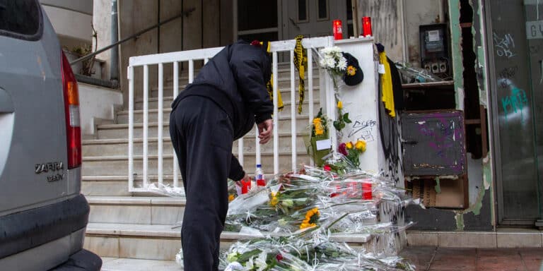 Στη Βέροια το τελευταίο «αντίο» στον 19χρονο οπαδό που σκοτώθηκε από δρεπάνι