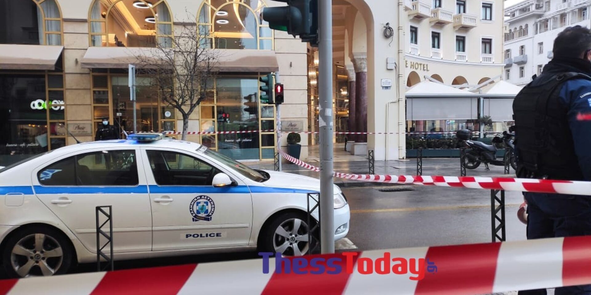 Εκκενώθηκαν καταστήματα στη Θεσσαλονίκη