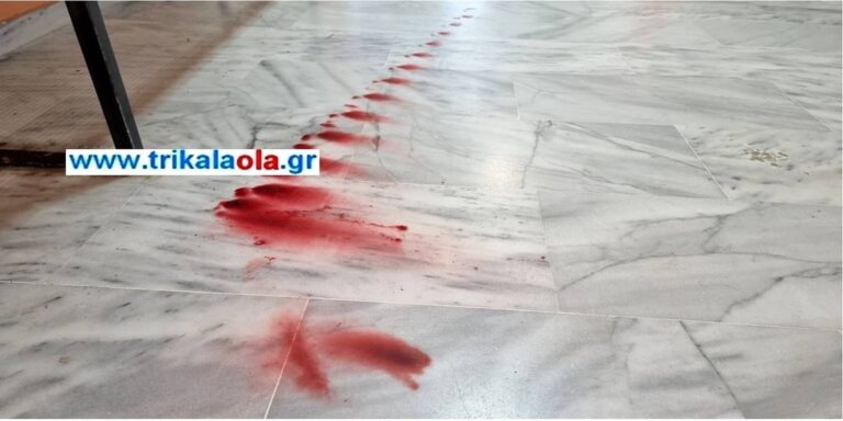 Τρίκαλα: Εικόνες και βίντεο μετά τους βανδαλισμούς με καπνογόνα σε Λύκειο – Ενημερώθηκε η Αστυνομία