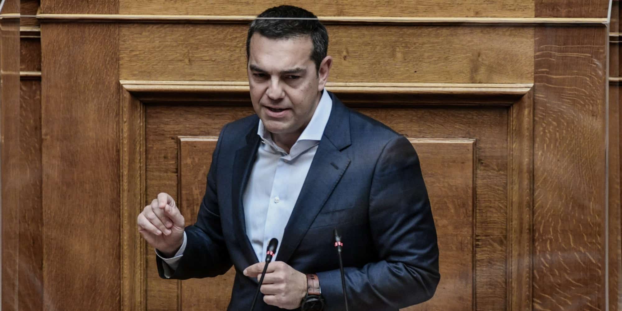 O πρόεδρος του ΣΥΡΙΖΑ, Αλέξης Τσίπρας