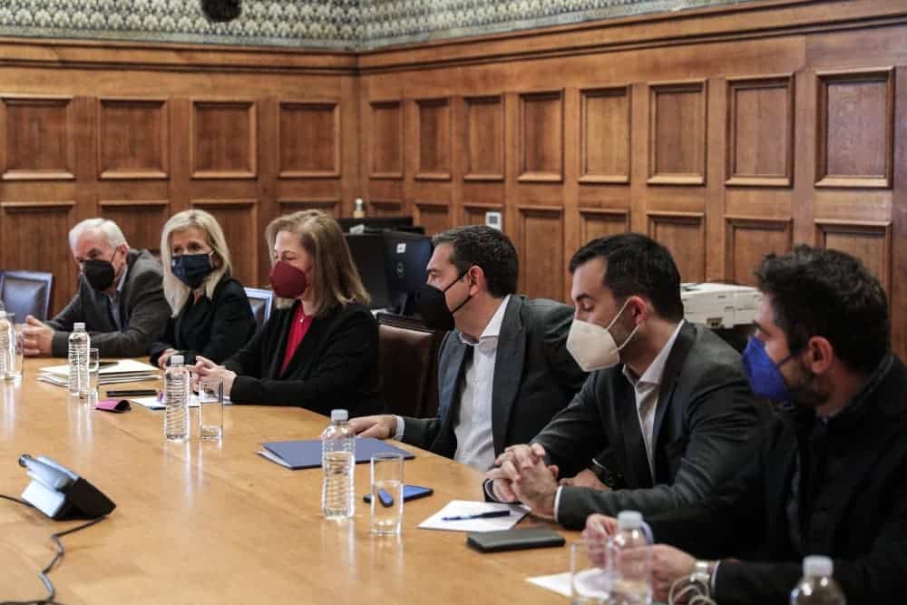 Ο Πρόεδρος του ΣΥΡΙΖΑ ΠΣ, Αλέξης Τσίπρας, συναντήθηκε σήμερα (7/2) με τα Σωματεία των εργαζομένων της ΛΑΡΚΟ