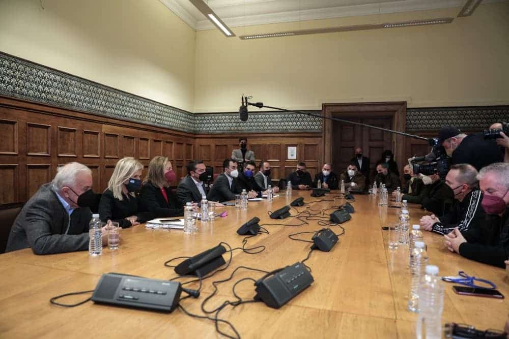 Ο Πρόεδρος του ΣΥΡΙΖΑ ΠΣ, Αλέξης Τσίπρας, συναντήθηκε σήμερα (7/2) με τα Σωματεία των εργαζομένων της ΛΑΡΚΟ