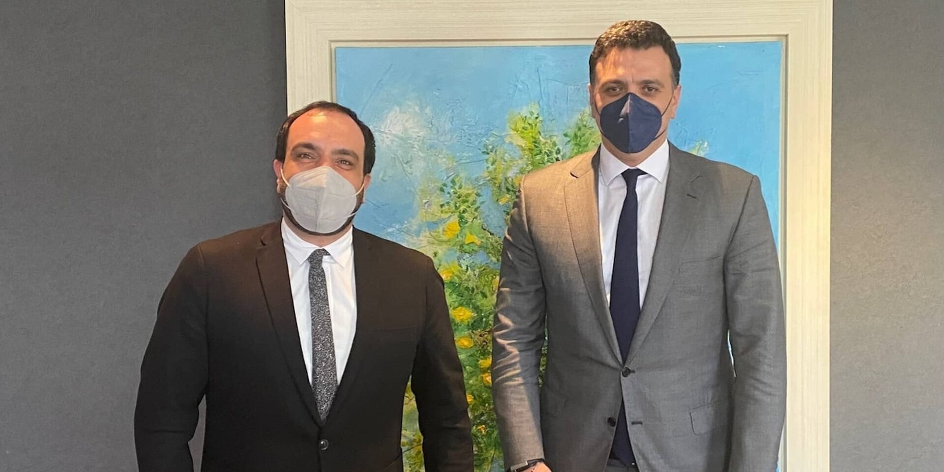 Ο Δήμαρχος Μυκόνου με τον υπουργό Τουρισμού