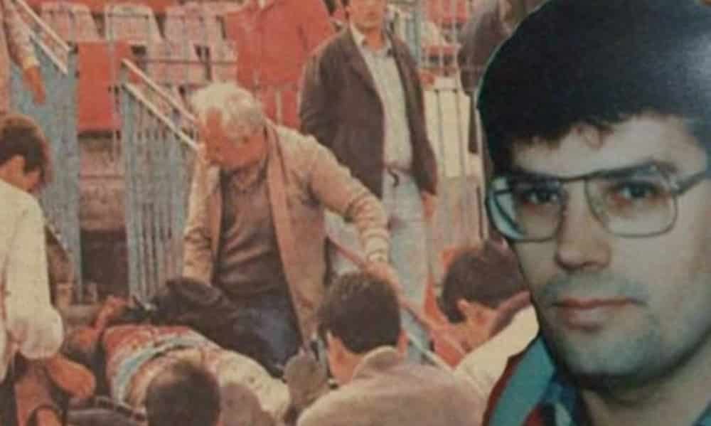 Ο 29χρονος τότε καθηγητής της ΣΕΛΕΤΕ Χαράλαμπος Μπλιώνας έπεσε νεκρός στο γήπεδο της Λάρισας