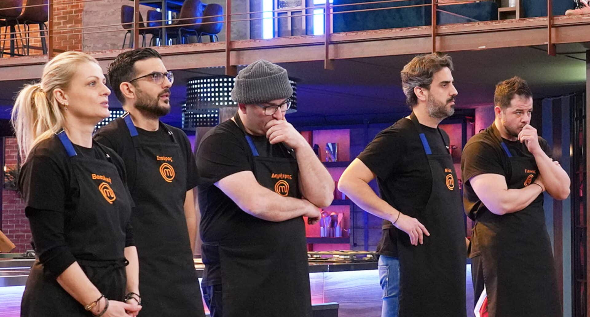 Οι παίκτες με τις μαύρες ποδιές στο MasterChef