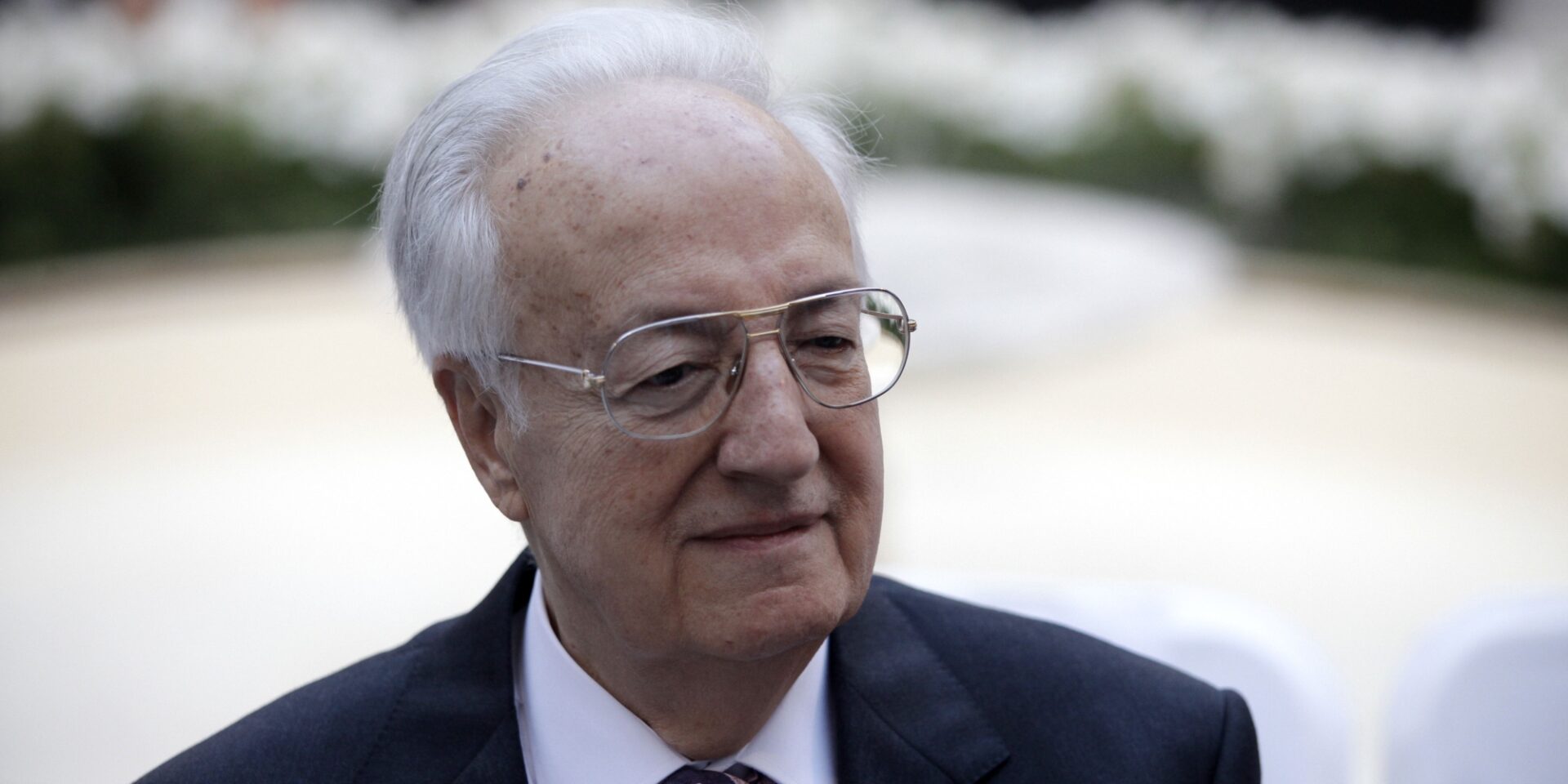 Ο πρώην Πρόεδρος της Δημοκρατίας Χρήστος Σαρτζετάκης