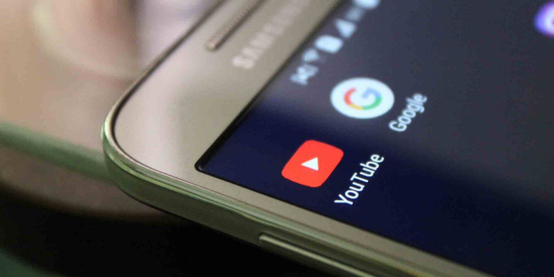 Η εφαρμογή του Youtube σε κινητό