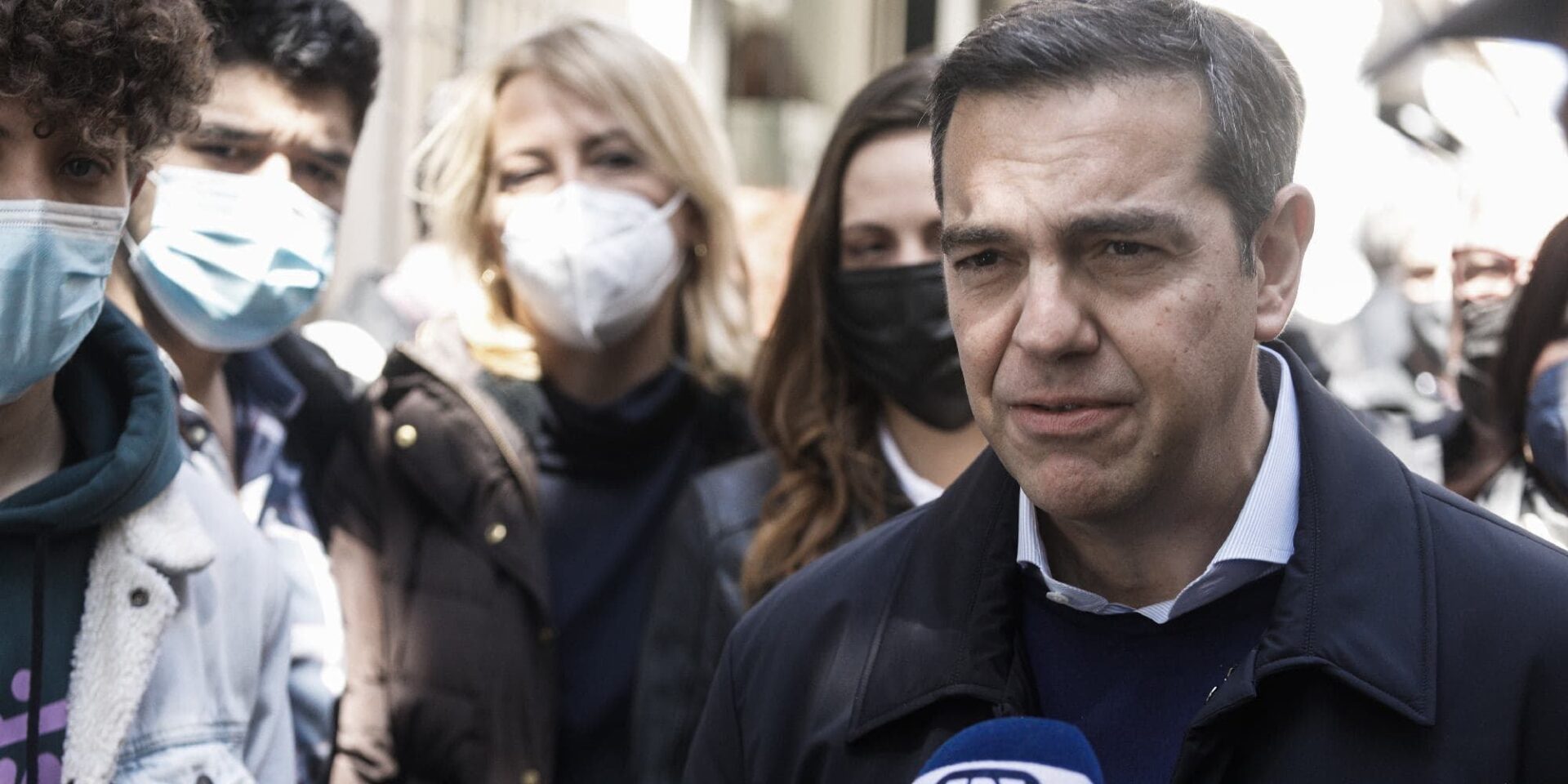 O πρόεδρος του ΣΥΡΙΖΑ Αλέξης Τσίπρας