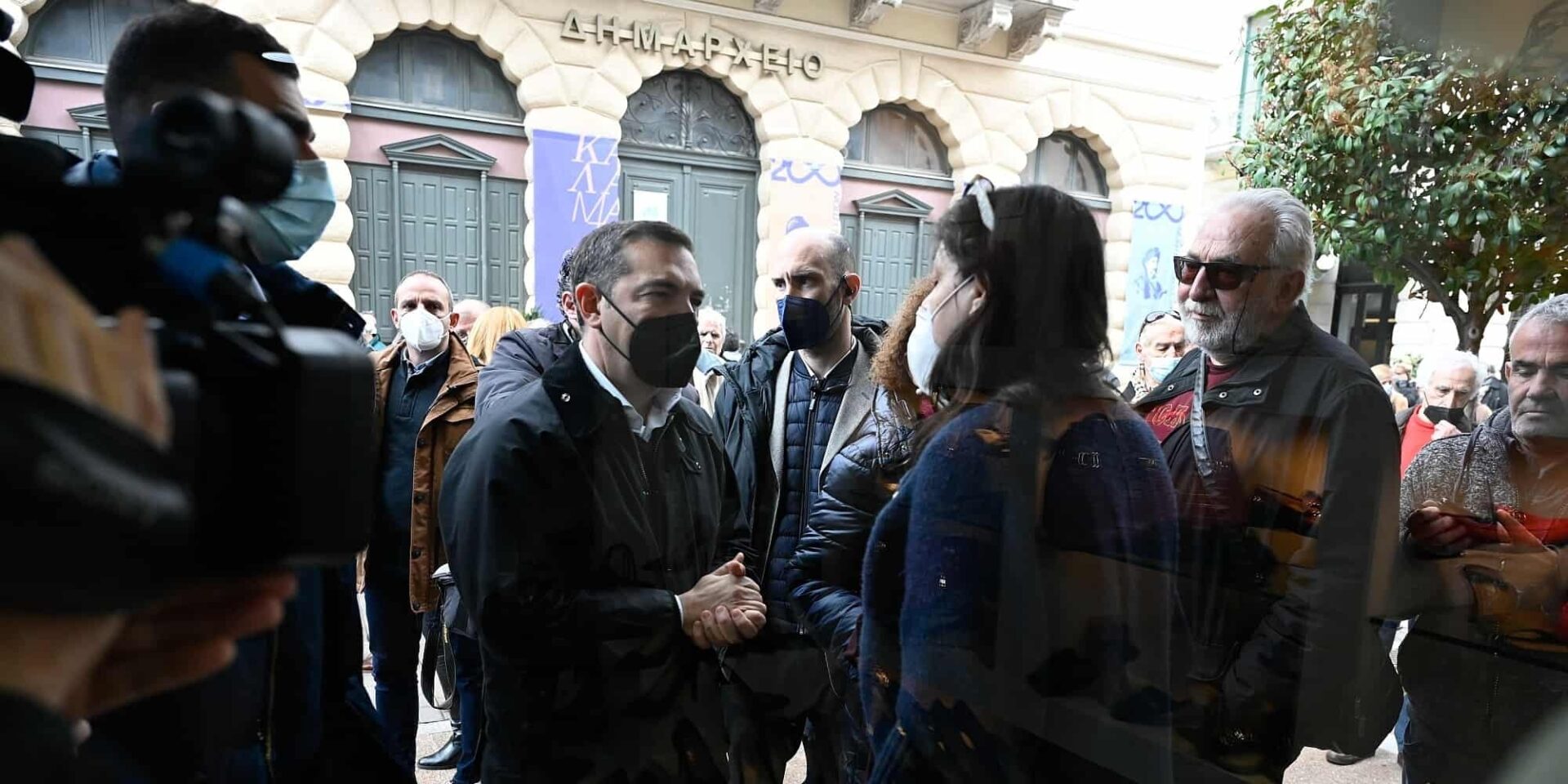 O Αλέξης Τσίπρας στην Καλαμάτα