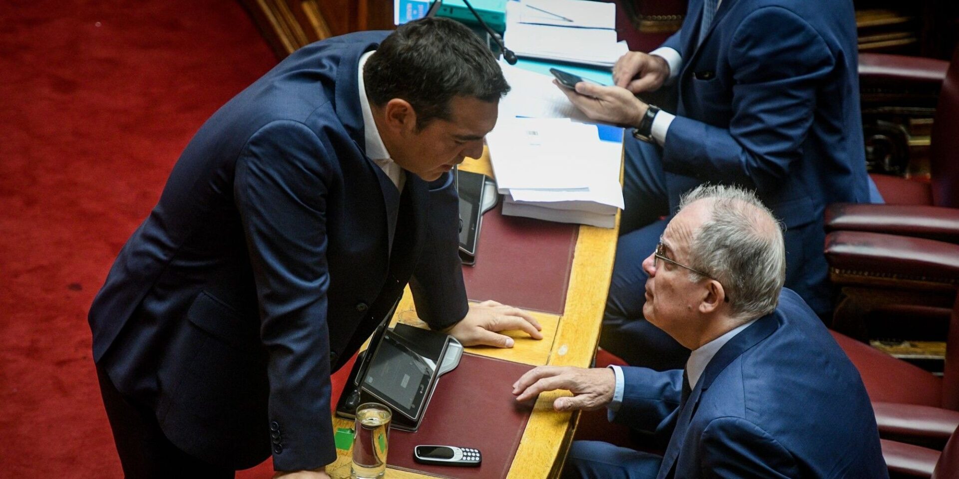 O Αλέξης Τσίπρας και ο Κωνσταντίνος Τασούλας