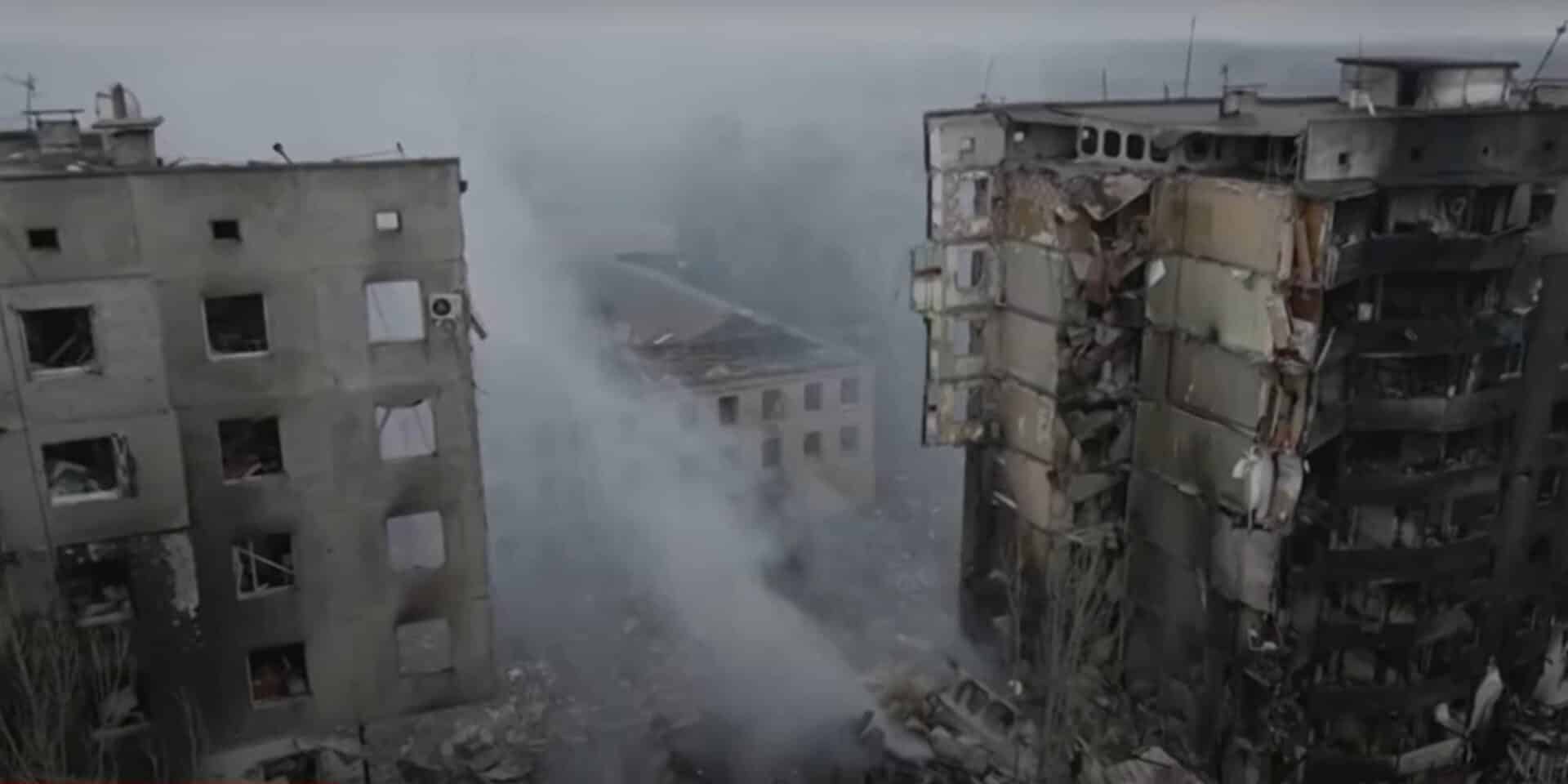 Συντρίμμια στην πόλη Μποροντιάνκα