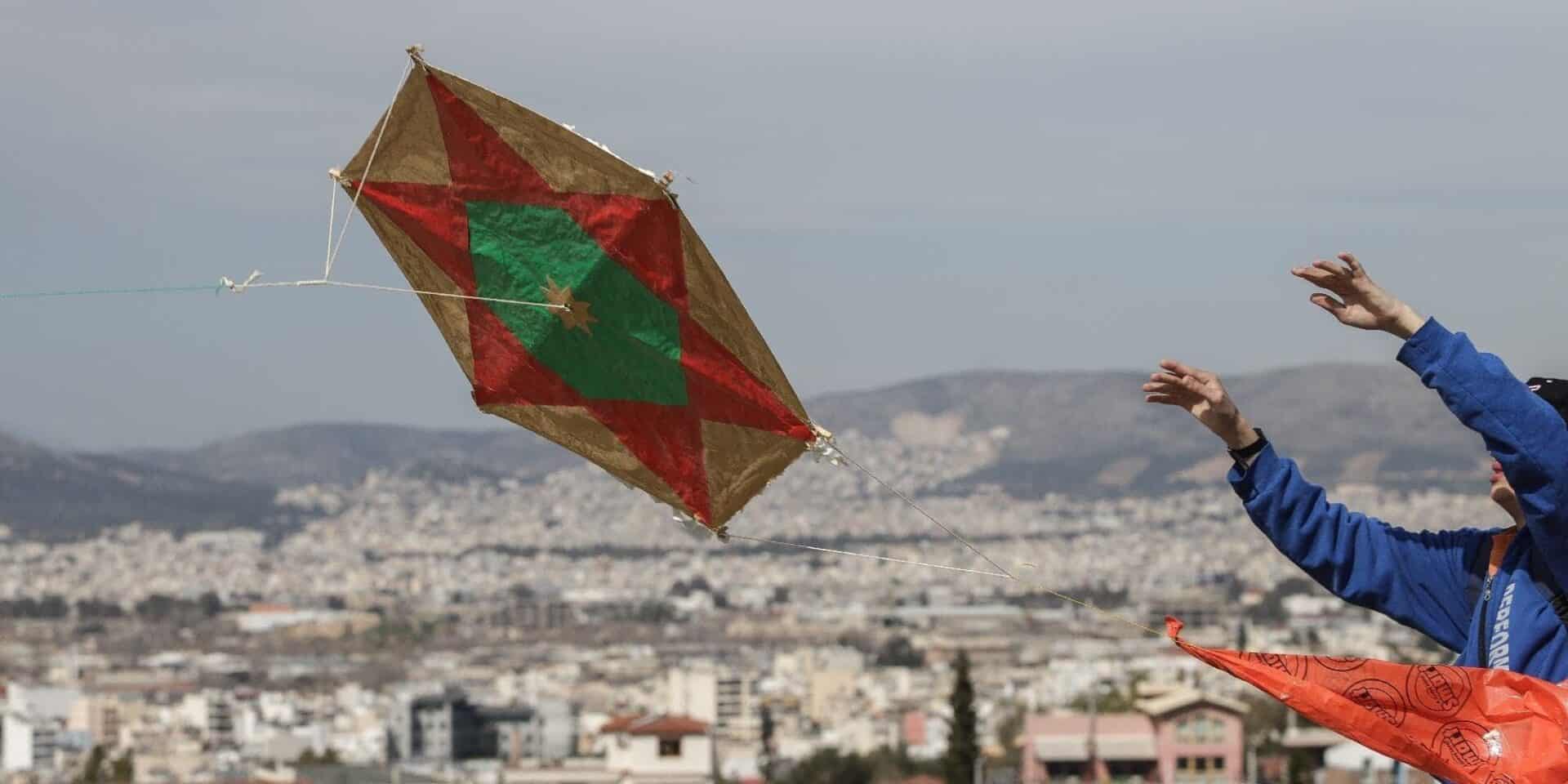 Πέταγμα χαρταετού στου Φιλοπάπου