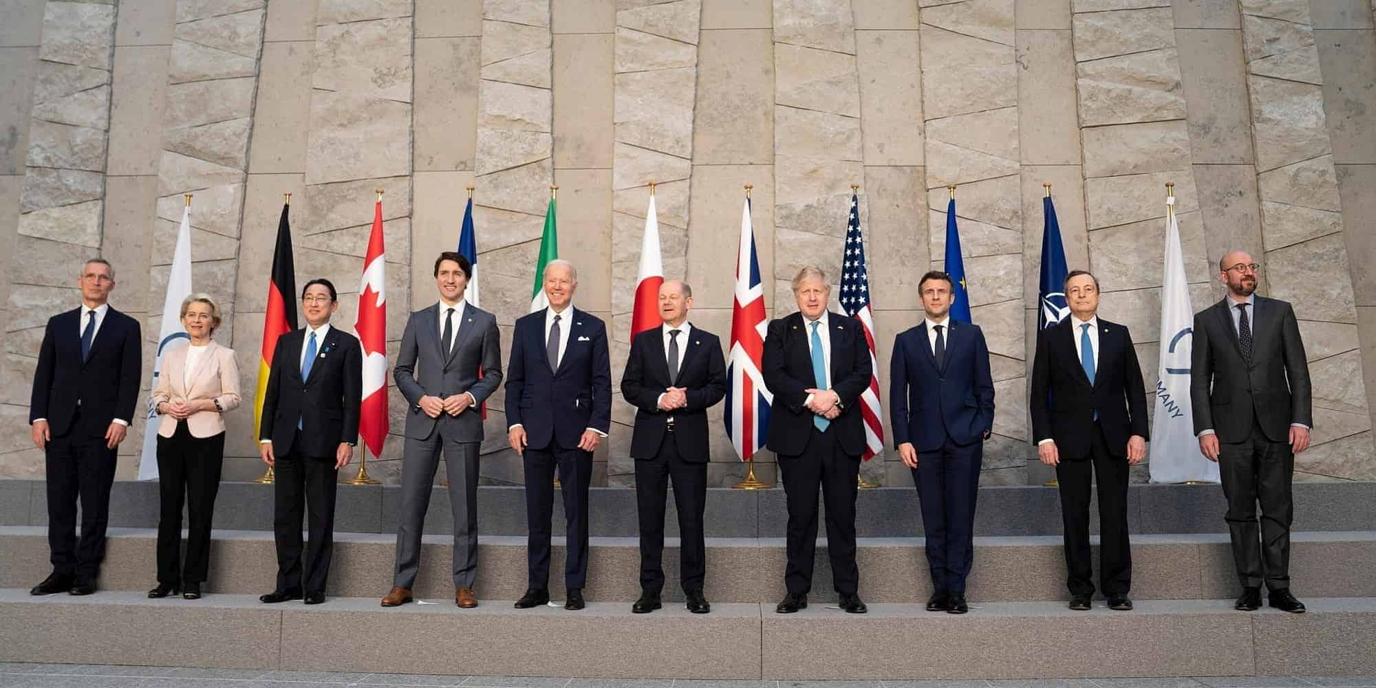 Οι αρχηγοί κρατών της G7