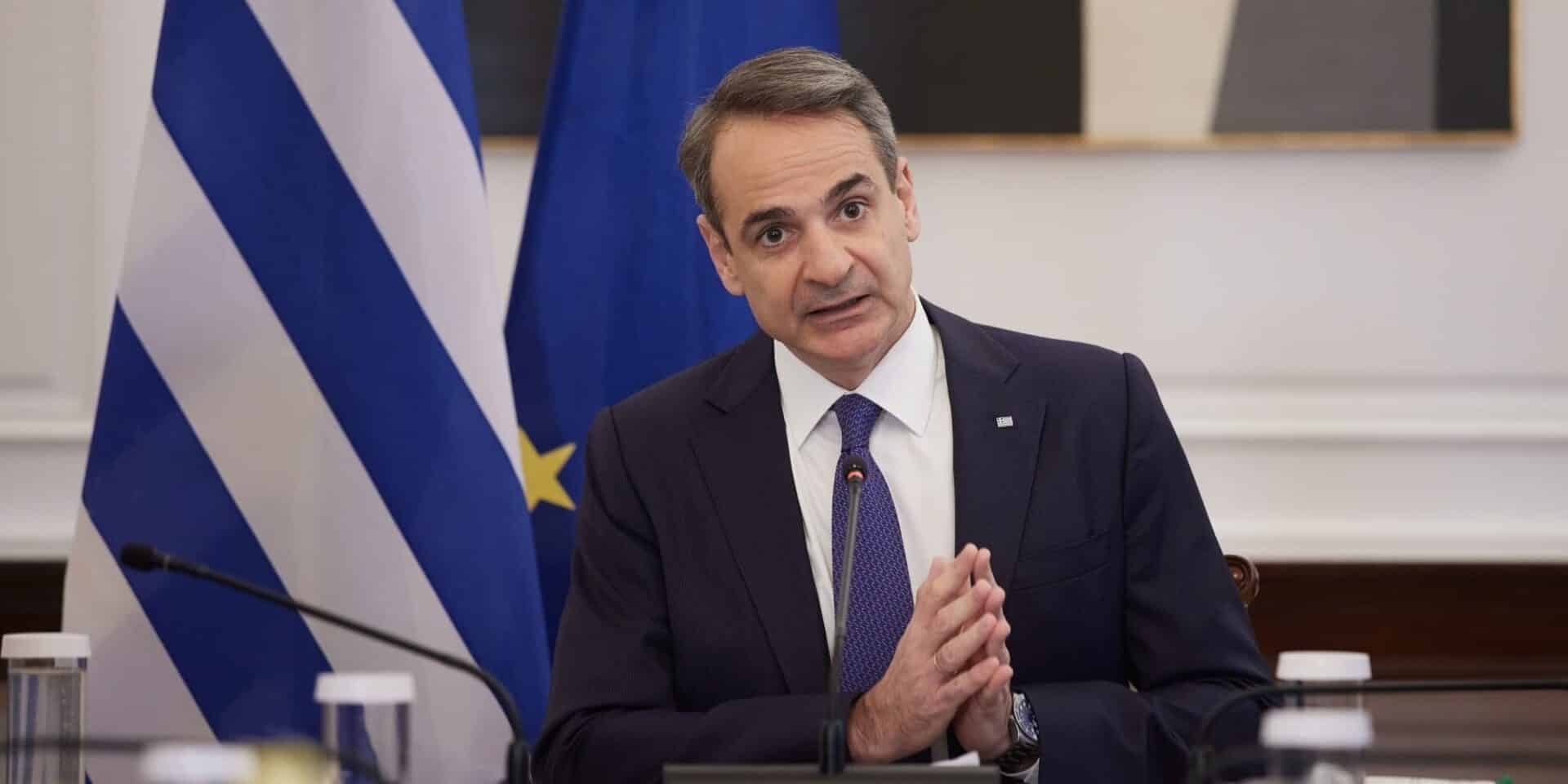 O Κυριάκος Μητσοτάκης