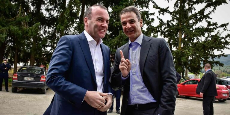 Ευχές Βέμπερ στον Μητσοτάκη: «Σου ευχόμαστε γρήγορη ανάρρωση»