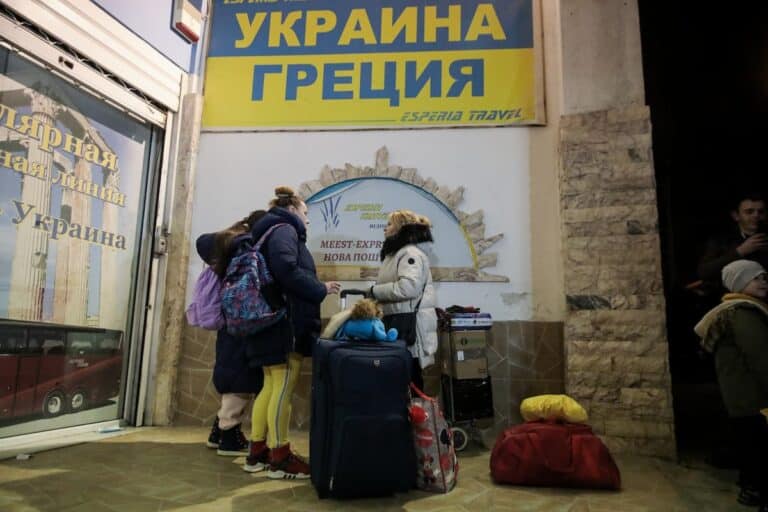 Πόλεμος στην Ουκρανία: 772 Ουκρανοί πρόσφυγες ήρθαν στην Ελλάδα το τελευταίο 24ωρο