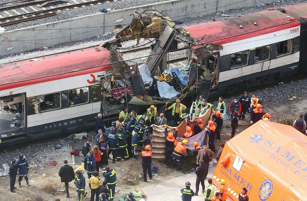 Ένα από τα τρένα στην Ισπανία που είχε βόμβα