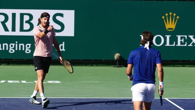 Indian Wells: Αποκλείστηκε και από το διπλό ο Τσιτσιπάς (βίντεο)