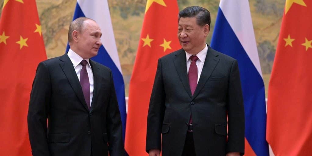 O Βλαντιμίρ Πούτιν και ο Σι Τζινπίνγκ