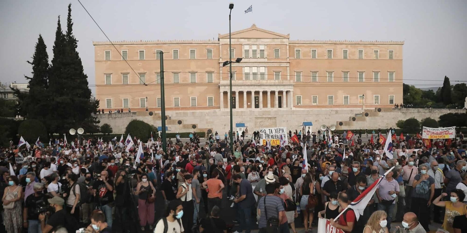 Διαδήλωση ΑΔΕΔΥ στο Σύνταγμα