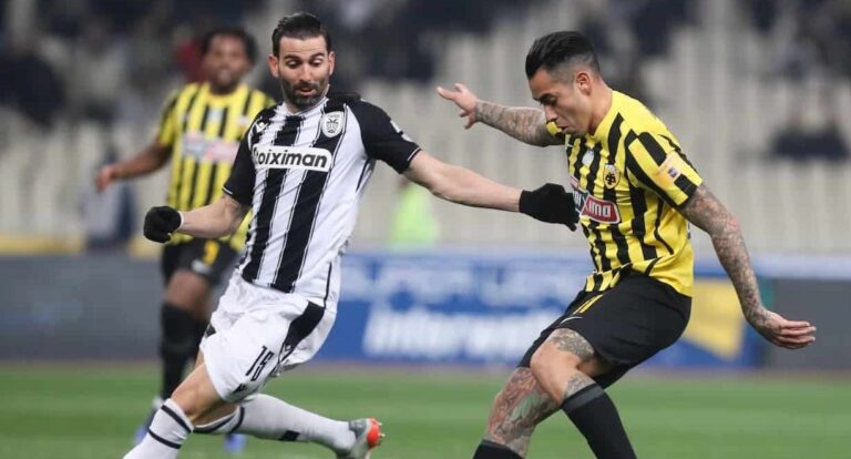 Super League: Ο ΠΑΟΚ άντεξε με παίκτη λιγότερο στο ΟΑΚΑ, (1-1) με την ΑΕΚ