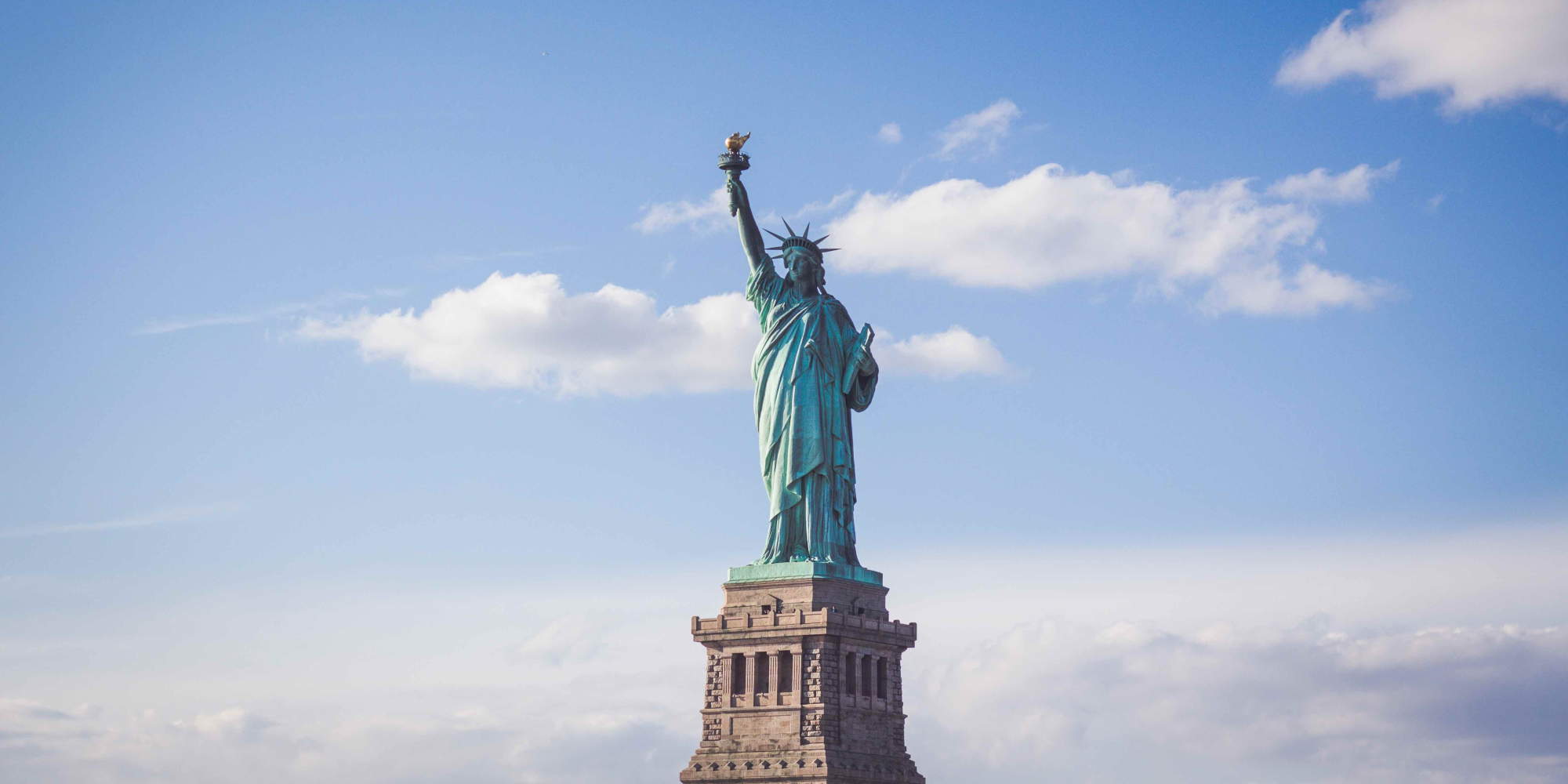 Ο Άγαλμα της Ελευθερίας στη Νέα Υόρκη