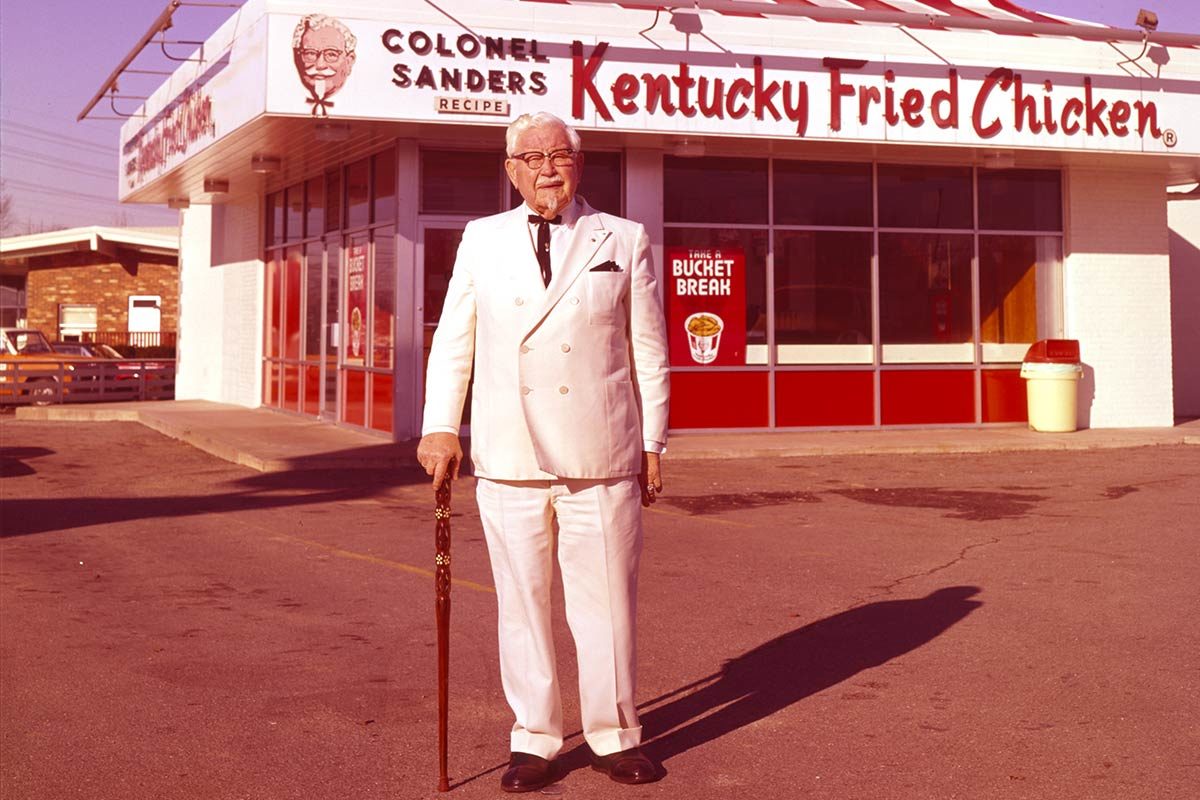 Ο συνταγματάρχης Σάντερς, ιδρυτής των KFC