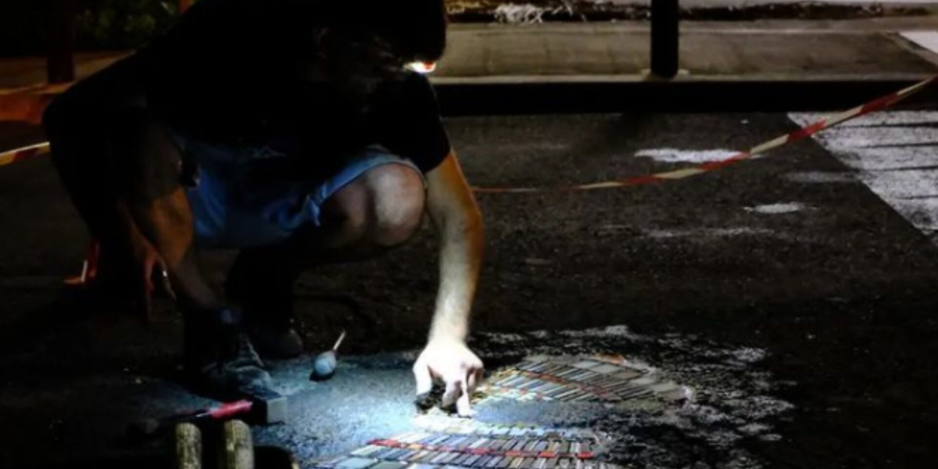 Ο street artist, Ememem
