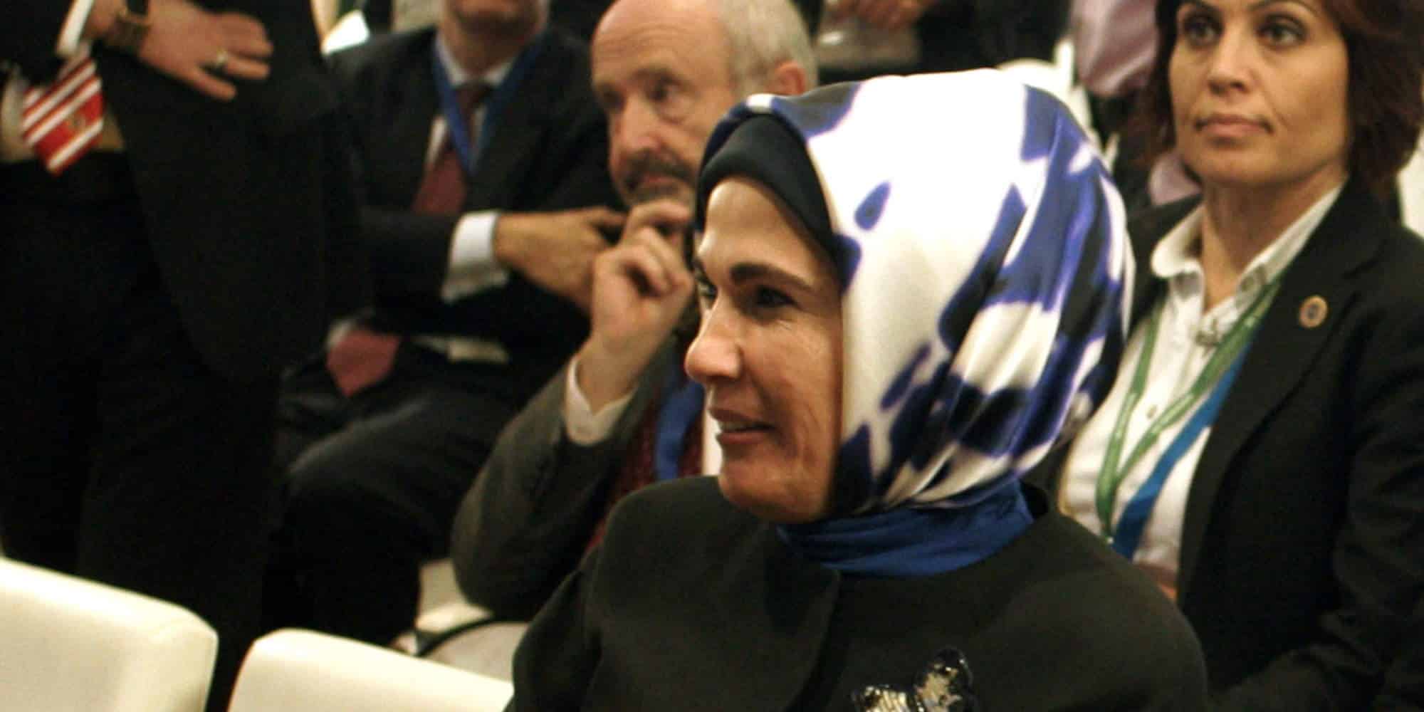 Η σύζυγος του Τούρκου προέδρου, Εμινέ Εντογάν