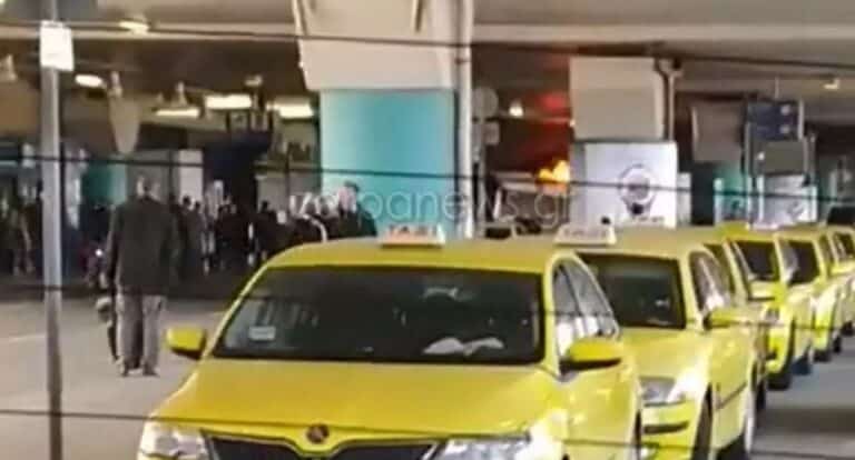 «Ελευθέριος Βενιζέλος»: Φωτιά σε λεωφορείο στο αεροδρόμιο