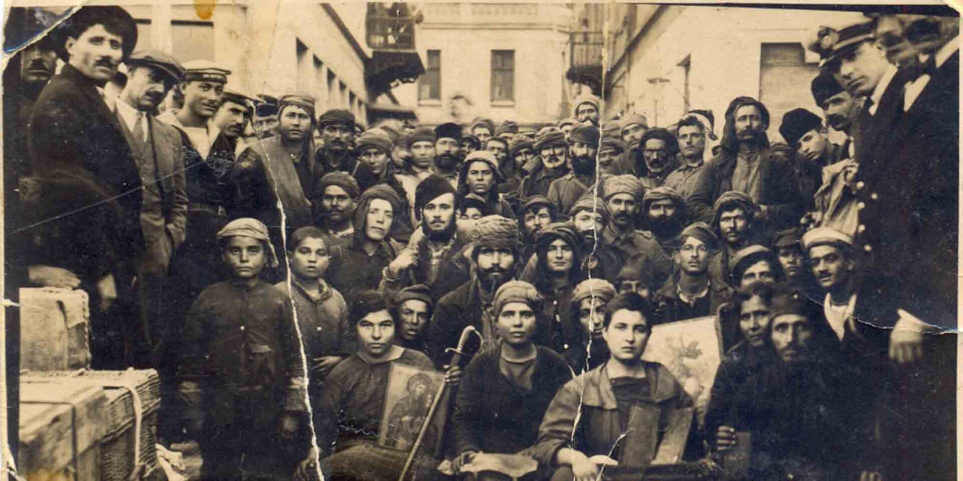 Φωτογραφία από πρόσφυγες της Μικρασιατικής καταστροφής