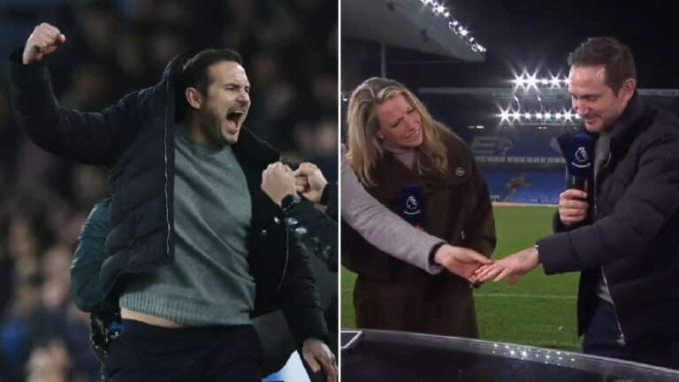 Premier League: Ο Φρανκ Λάμπαρντ έσπασε το χέρι του στους πανηγυρισμούς στο γκολ της Έβερτον (βίντεο)