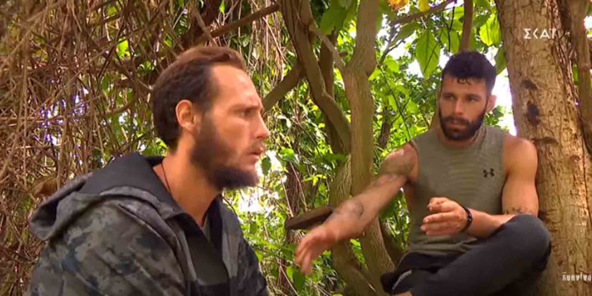 Γιώργος Κατσαούνης και Στάθης Σχίζας στο Survivor