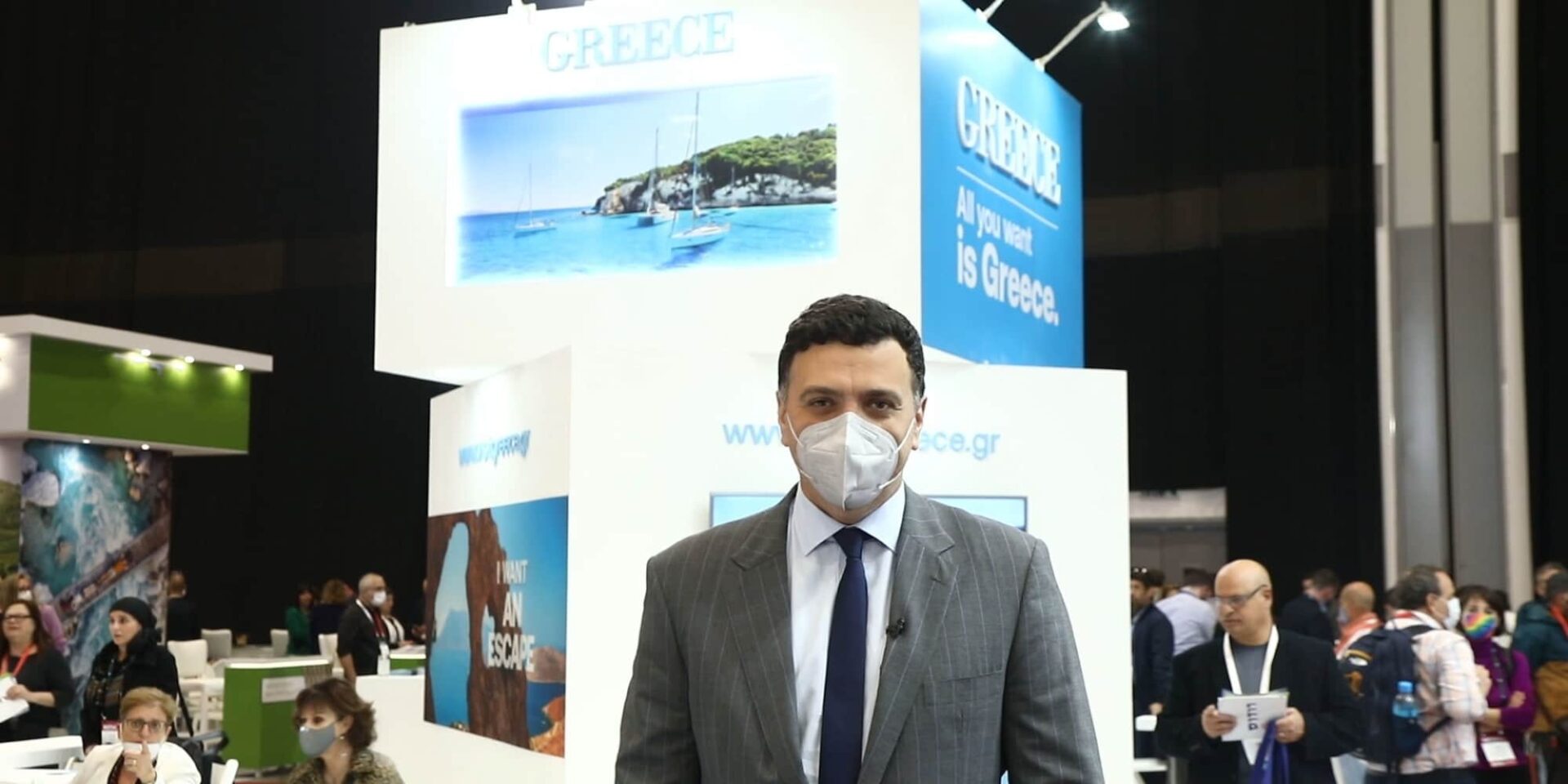 Ο Βασίλης Κικίλιας στην εναρκτήρια τελετή της Διεθνούς Έκθεσης Τουρισμού ΙΜΤΜ 2022 στο Τελ Αβίβ