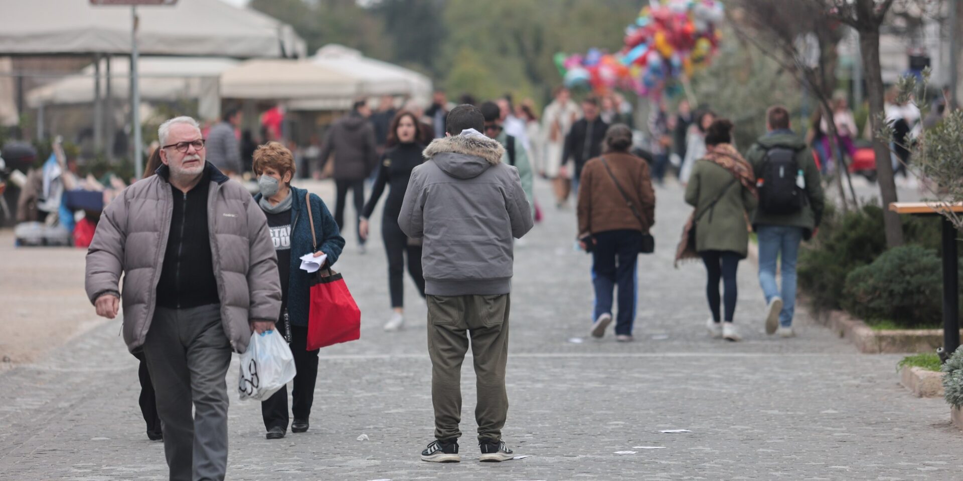 Εικόνα από την Αθήνα, για τον τρόπο που κατανέμονται τα κρούσματα του κορονοϊού