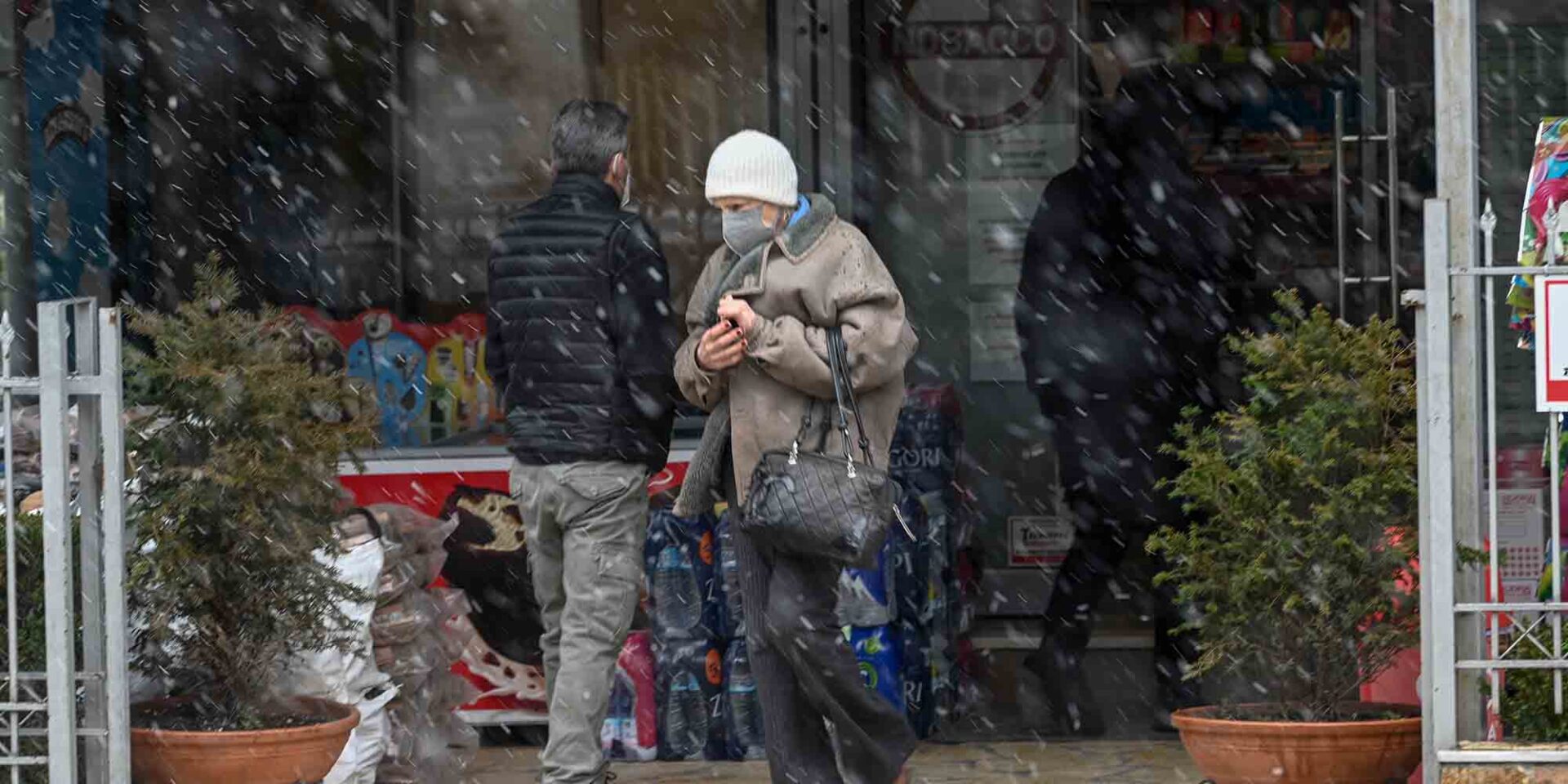 Κρύο στο κέντρο της Αθήνας